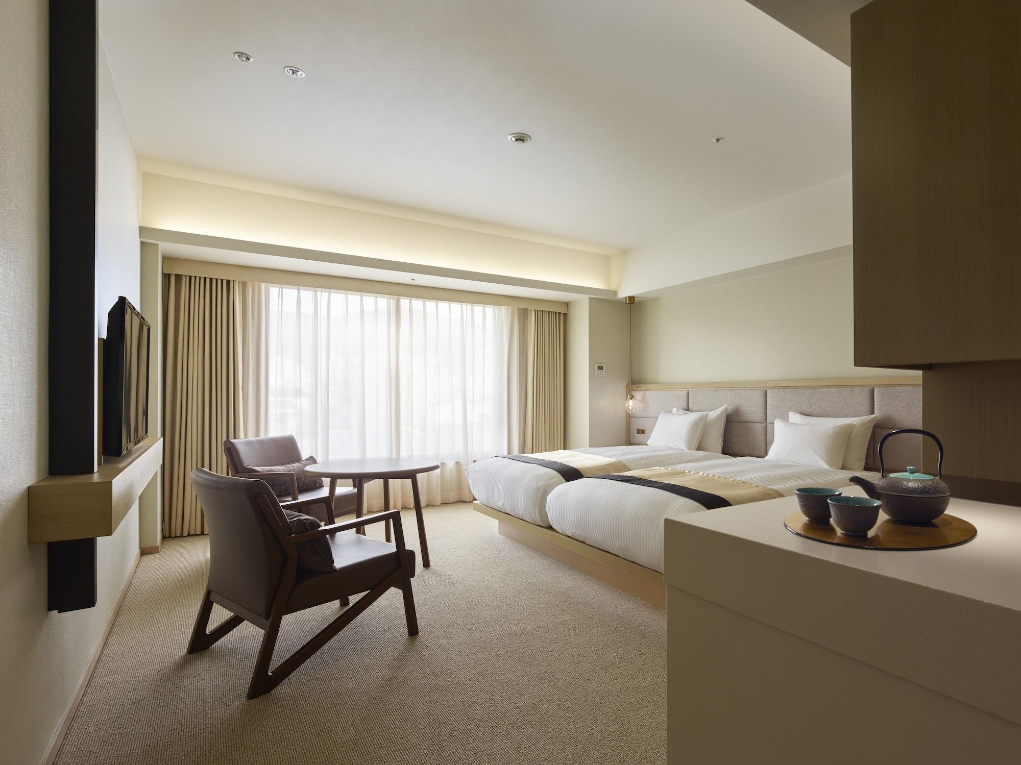 Hotel The Celestine Kyoto Gion Εξωτερικό φωτογραφία A room at the hotel