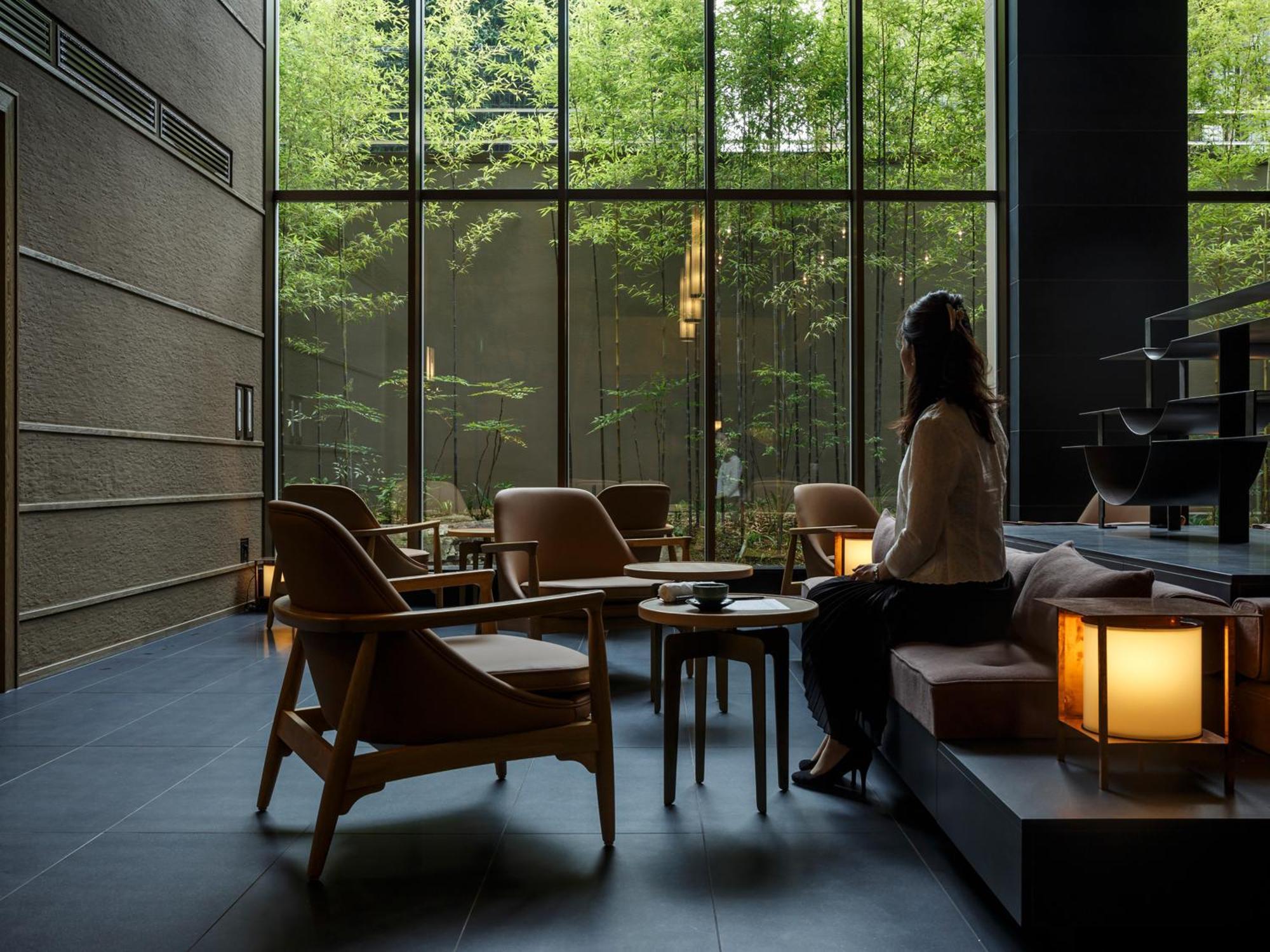 Hotel The Celestine Kyoto Gion Εξωτερικό φωτογραφία Interior of the hotel