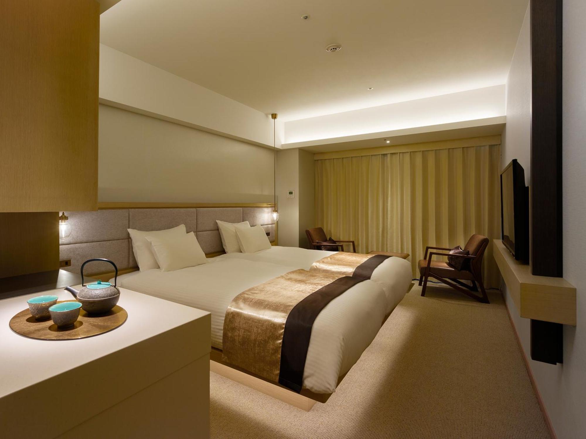 Hotel The Celestine Kyoto Gion Εξωτερικό φωτογραφία A room at the hotel